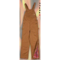 Rasco Flame Retardant Brown Insulated Bib Overalls